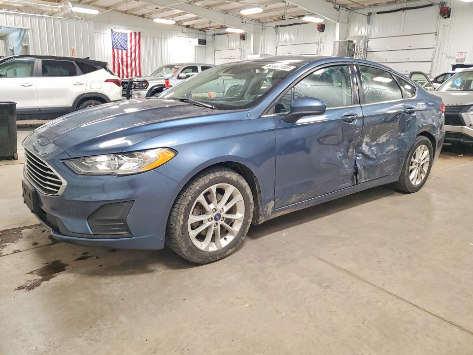 52487166 :رقم المزاد ، 3FA6P0HD6KR103803 vin ، 2019 Ford Fusion مزاد بيع
