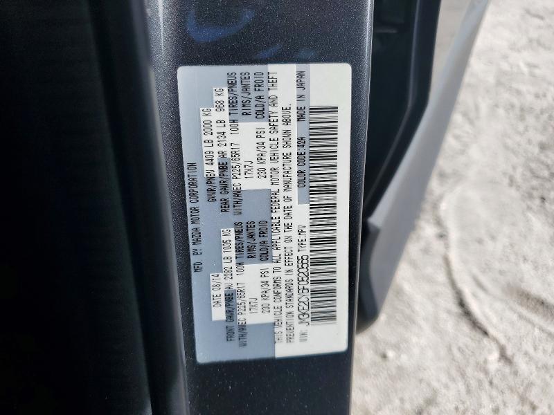 2015 Mazda Cx-5 მანქანა იყიდება აუქციონზე, vin: JM3KE2CY6F0520565, აუქციონის ნომერი: 54842186