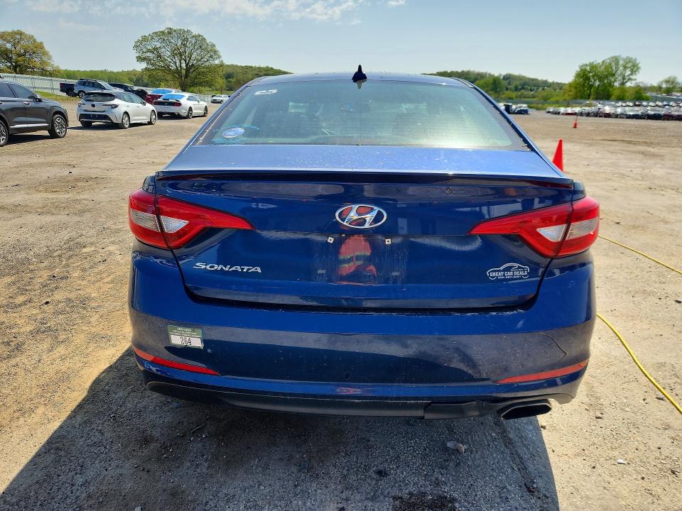 53777796 :رقم المزاد ، 5NPE24AF2GH368591 vin ، 2016 Hyundai Sonata مزاد بيع