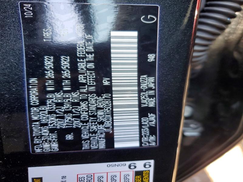 Aukcja sprzedaży 2024 Lexus Gx 550, vin: JTJVBCDX1R5028170, numer aukcji: 52311966