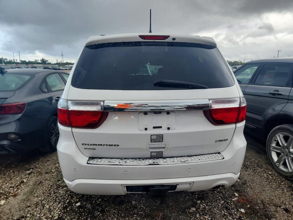 2013 Dodge Durango მანქანა იყიდება აუქციონზე, vin: 1C4RDJDG0DC697392, აუქციონის ნომერი: 51564046