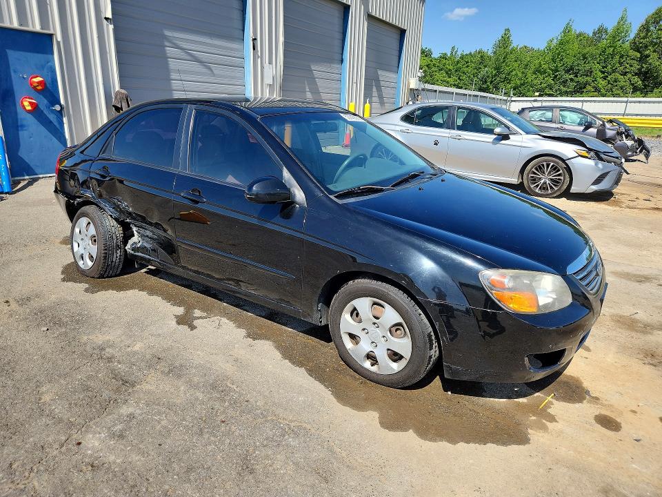 2009 Kia Spectra მანქანა იყიდება აუქციონზე, vin: KNAFE221295657375, აუქციონის ნომერი: 53745586