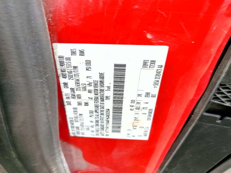 Продажа на аукционе авто 2015 Ford Transit, vin: 1FTYR1YM4FKA83354, номер лота: 52377306