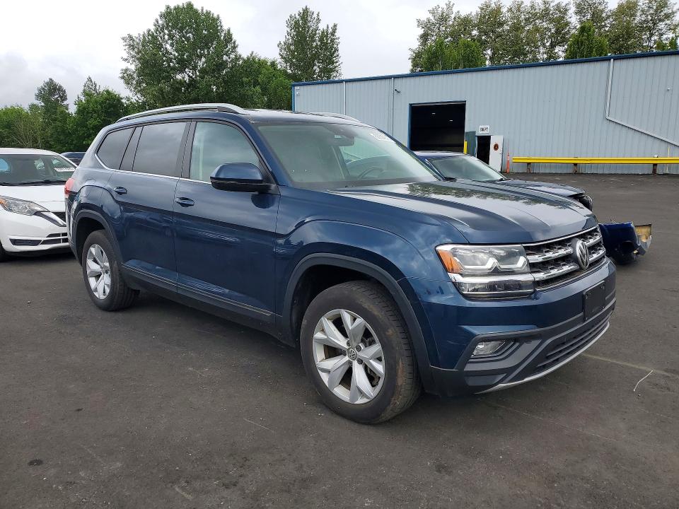 53827816 :رقم المزاد ، 1V2LR2CA0JC571232 vin ، 2018 Volkswagen Atlas مزاد بيع
