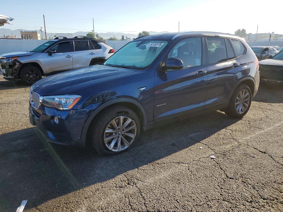 Aukcja sprzedaży 2017 Bmw X3, vin: 5UXWZ7C59H0V85171, numer aukcji: 54150176