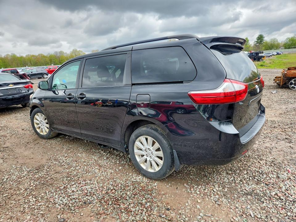 2017 Toyota Sienna მანქანა იყიდება აუქციონზე, vin: 5TDJZ3DC7HS161888, აუქციონის ნომერი: 52820796