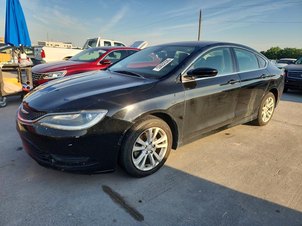 2015 Chrysler 200 მანქანა იყიდება აუქციონზე, vin: 1C3CCCAB3FN695760, აუქციონის ნომერი: 53632326