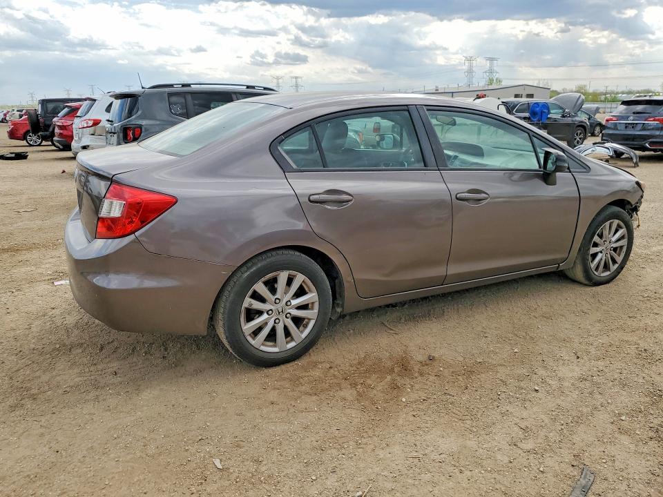 2012 Honda Civic მანქანა იყიდება აუქციონზე, vin: 2HGFB2F81CH527057, აუქციონის ნომერი: 52208846