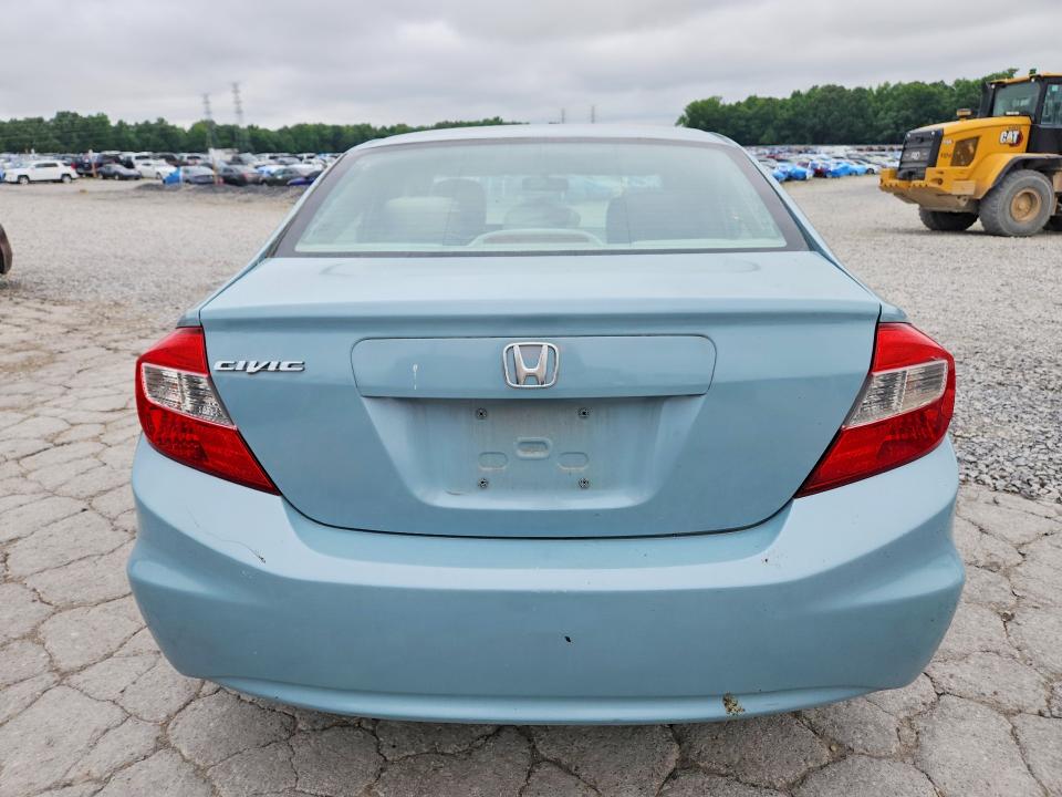 53666376 :رقم المزاد ، 2HGFB2F95CH505765 vin ، 2012 Honda Civic مزاد بيع