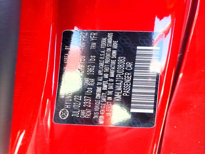 Aukcja sprzedaży 2023 Hyundai Elantra Hybrid, vin: KMHLM4AJ1PU038383, numer aukcji: 54863996