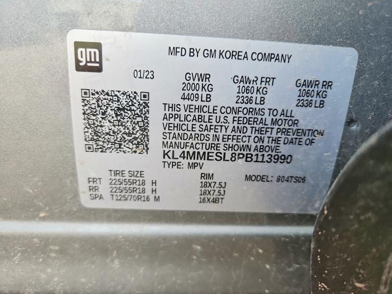 Aukcja sprzedaży 2023 Buick Encore Gx, vin: KL4MMESL8PB113990, numer aukcji: 53985926