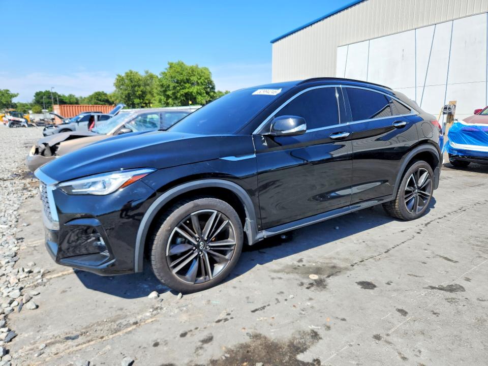 52994246 :رقم المزاد ، 3PCAJ5J3XNF105516 vin ، 2022 Infiniti Qx55 مزاد بيع