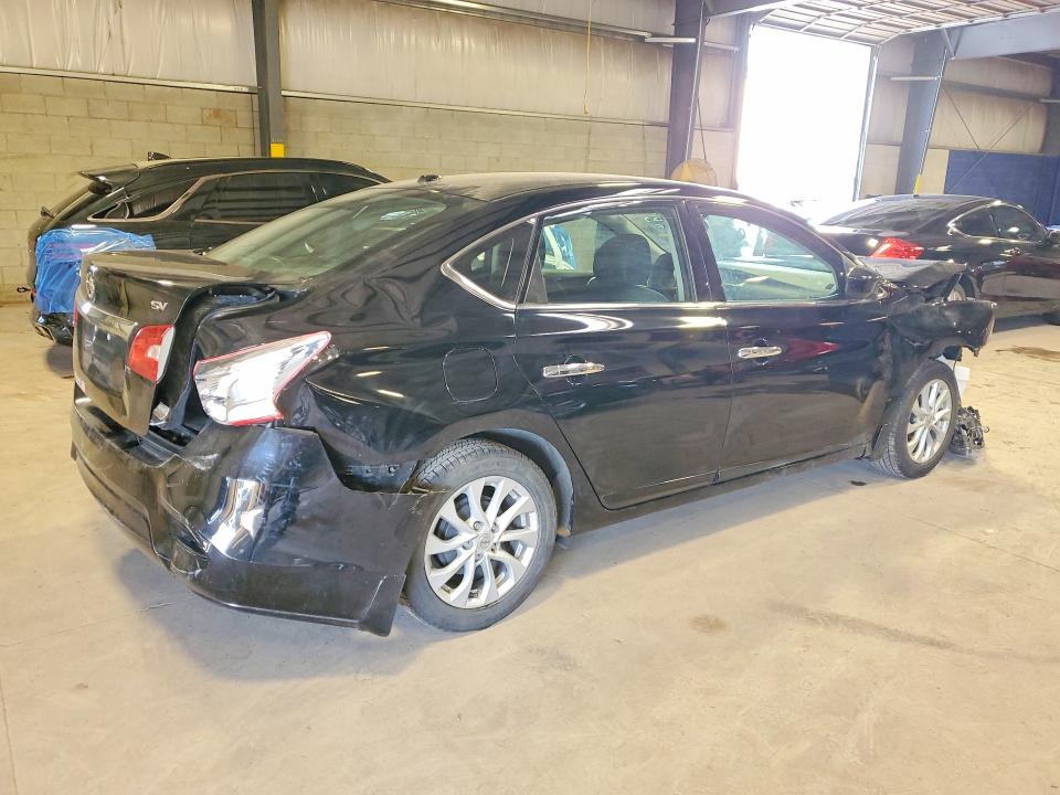 55242536 :رقم المزاد ، 3N1AB7AP4KY304530 vin ، 2019 Nissan Sentra مزاد بيع