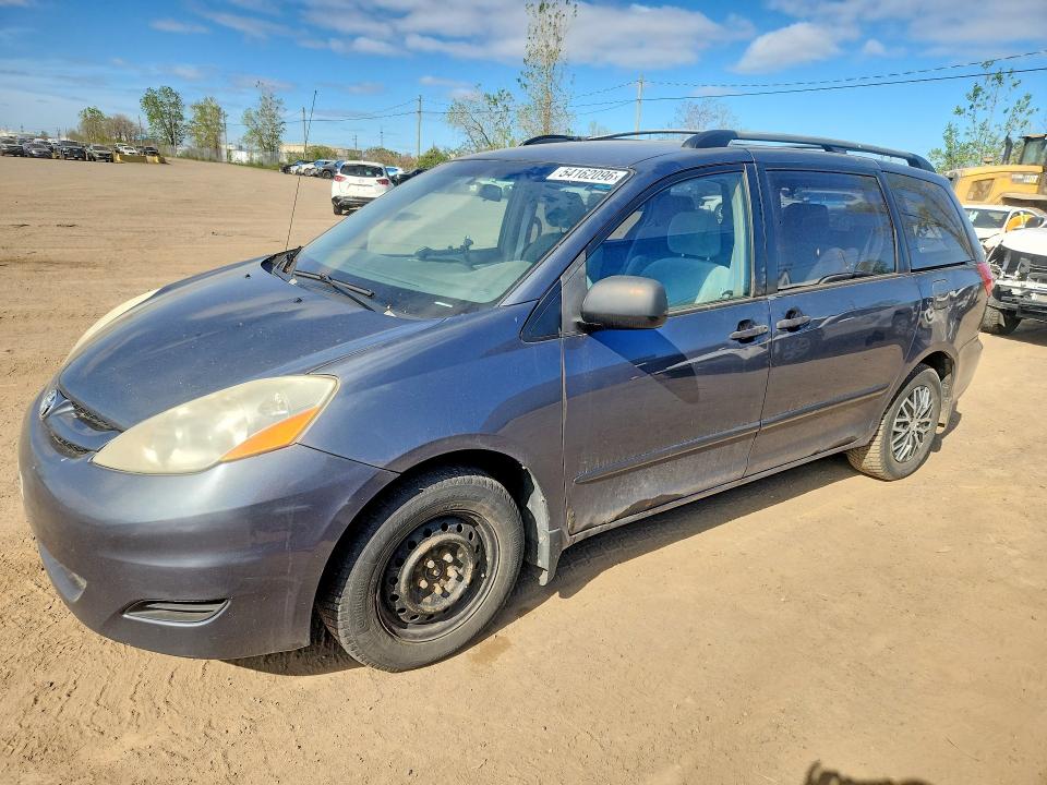 2007 Toyota Sienna მანქანა იყიდება აუქციონზე, vin: 5TDZK29C07S004924, აუქციონის ნომერი: 54162096