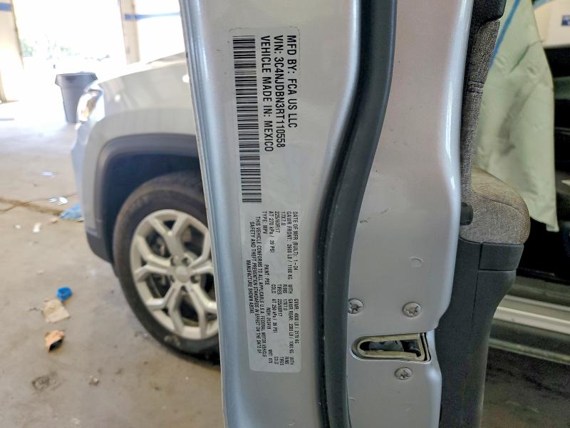 Продаж на аукціоні авто 2024 Jeep Compass, vin: 3C4NJDBN3RT110558, номер лоту: 53173956