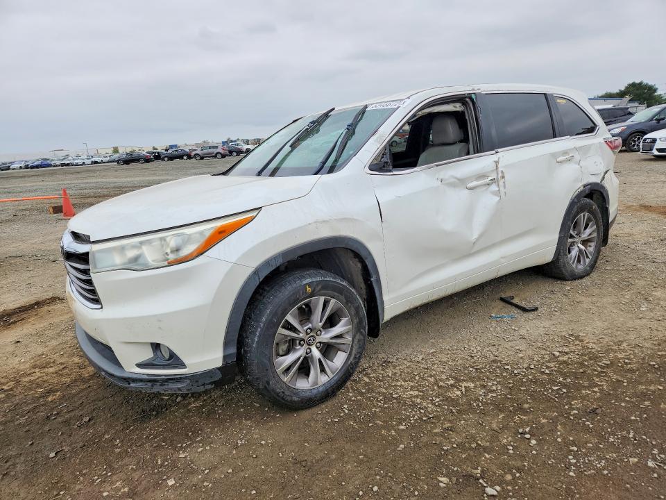 53468726 :رقم المزاد ، 5TDBKRFH5GS298573 vin ، 2016 Toyota Highlander مزاد بيع