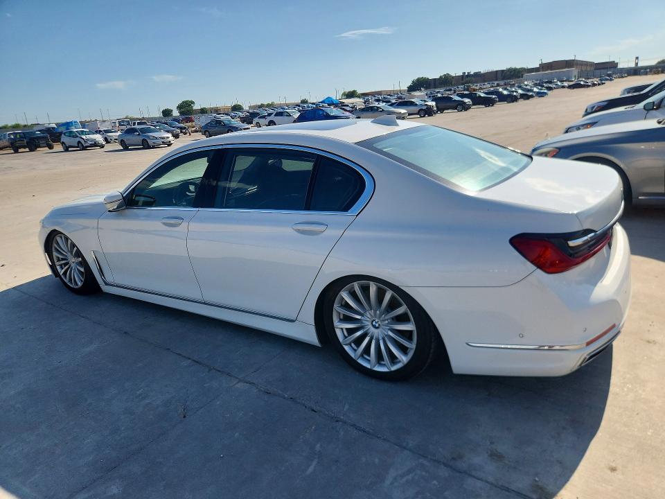 2020 Bmw 740 მანქანა იყიდება აუქციონზე, vin: WBA7T2C07LCE43469, აუქციონის ნომერი: 55696846