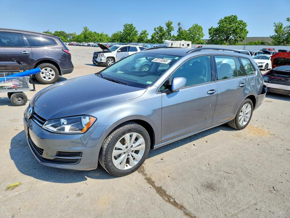 2017 Volkswagen Golf Sportwagen მანქანა იყიდება აუქციონზე, vin: 3VW017AU8HM507676, აუქციონის ნომერი: 53113066