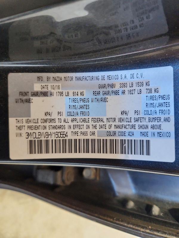 Продаж на аукціоні авто 2017 Toyota Yaris Ia, vin: 3MYDLBYV8HY160554, номер лоту: 51608316