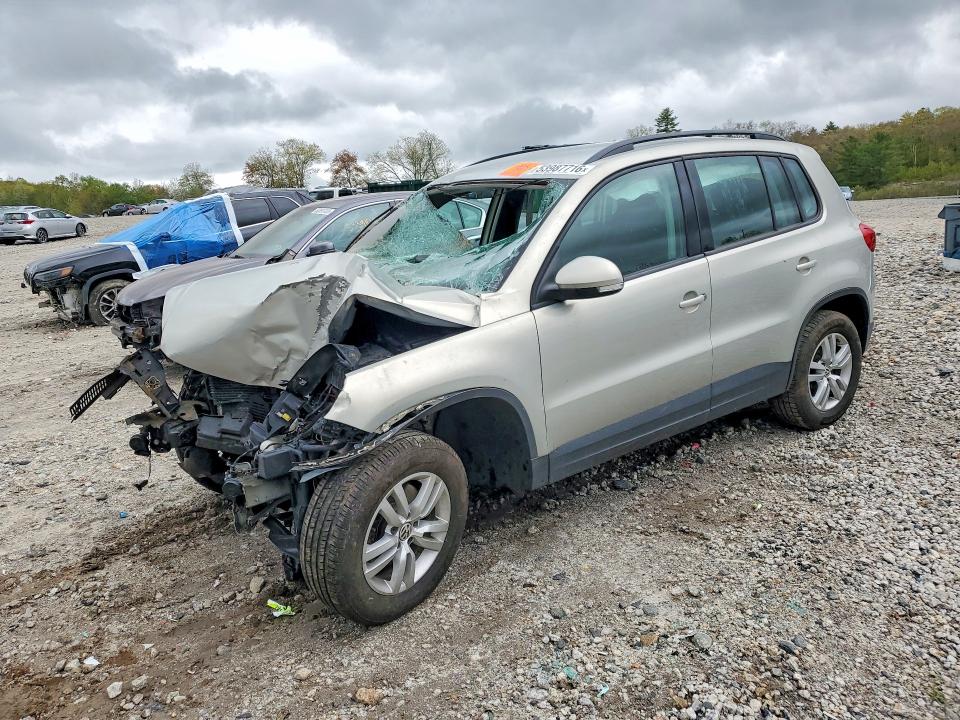 Auction sale of the 2015 Volkswagen Tiguan, vin: WVGAV7AX0FW594505, lot number: 53987716