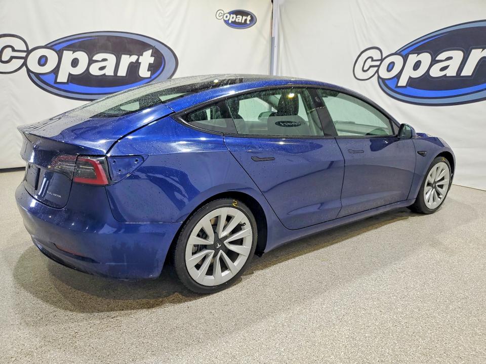Продажа на аукционе авто 2022 Tesla Model 3, vin: 5YJ3E1EB4NF300597, номер лота: 51881206