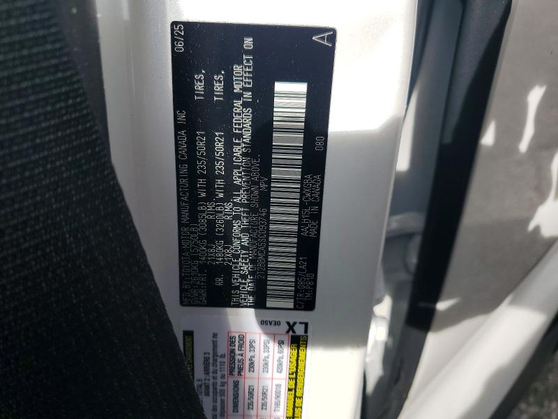 52536516 :رقم المزاد ، 2T2BBMCA5SC093746 vin ، 2025 Lexus Rx 350h مزاد بيع