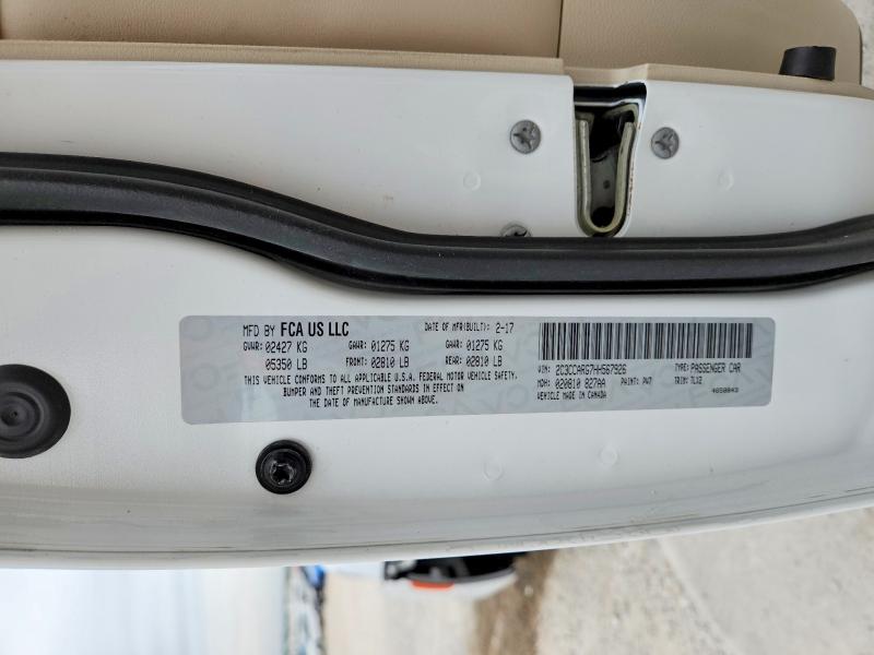 Продаж на аукціоні авто 2017 Chrysler 300, vin: 2C3CCARG7HH567926, номер лоту: 54322756
