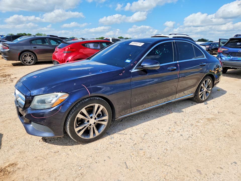 53849276 :رقم المزاد ، 55SWF4JB4GU114996 vin ، 2016 Mercedes-benz C مزاد بيع
