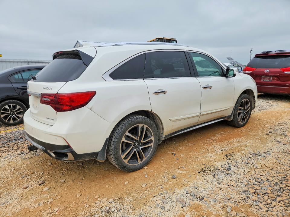 2017 Acura Mdx მანქანა იყიდება აუქციონზე, vin: 5FRYD4H87HB020380, აუქციონის ნომერი: 54149706