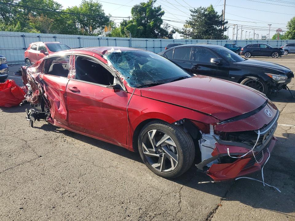 2025 Hyundai Elantra მანქანა იყიდება აუქციონზე, vin: KMHLM4DG4SU004284, აუქციონის ნომერი: 53377196