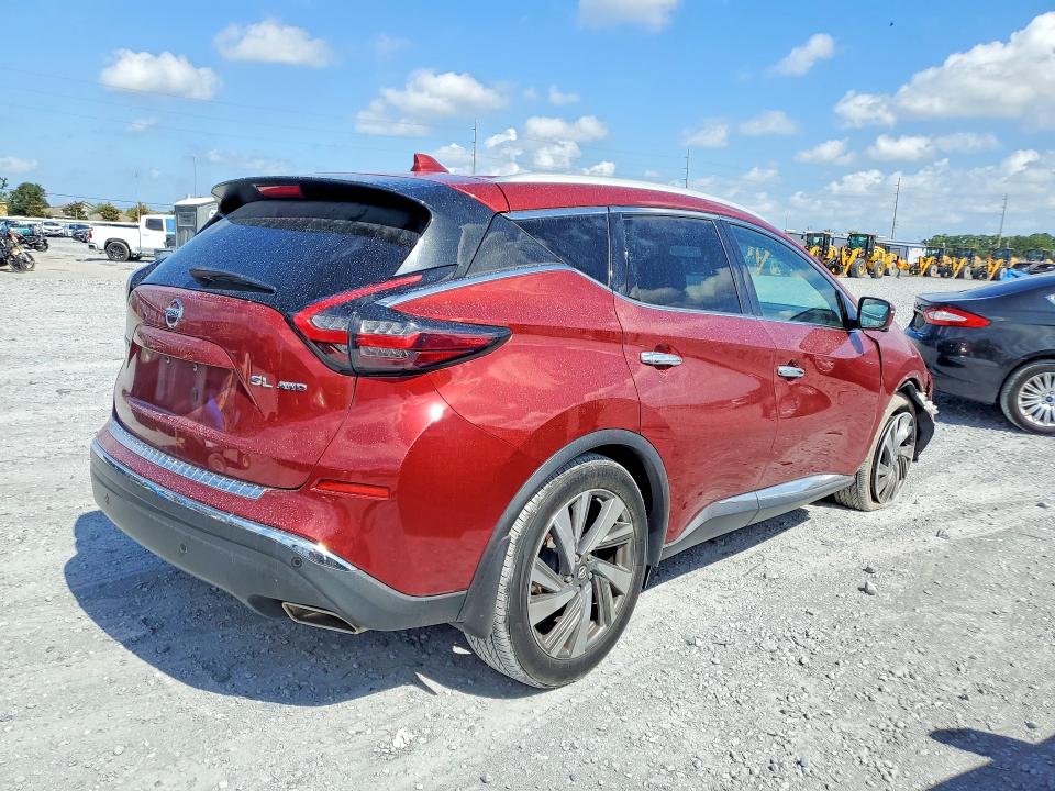 2019 Nissan Murano მანქანა იყიდება აუქციონზე, vin: 5N1AZ2MS3KN166211, აუქციონის ნომერი: 53920946