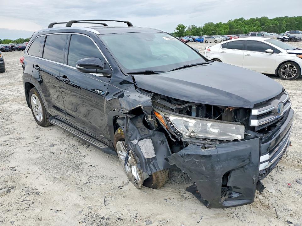 51980936 :رقم المزاد ، 5TDDGRFH8JS039979 vin ، 2018 Toyota Highlander Hybrid مزاد بيع