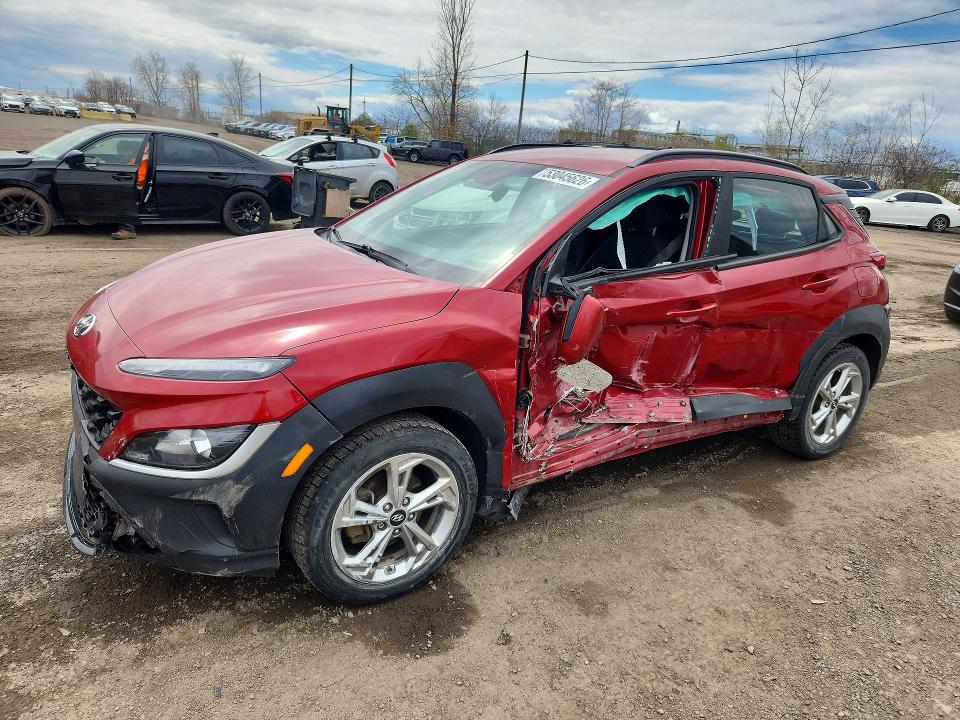 2022 Hyundai Kona მანქანა იყიდება აუქციონზე, vin: KM8K22AB6NU795663, აუქციონის ნომერი: 53045626