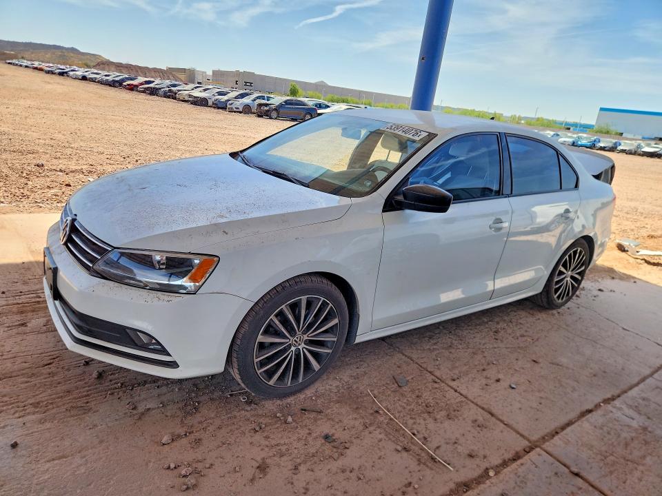 53914076 :رقم المزاد ، 3VWD17AJ6GM394154 vin ، 2016 Volkswagen Jetta مزاد بيع