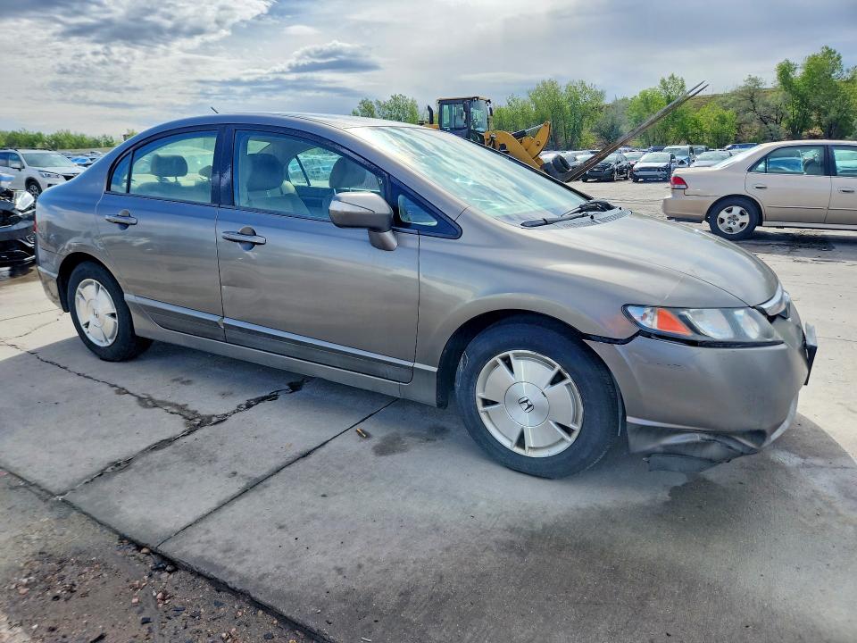 53845796 :رقم المزاد ، JHMFA36237S012660 vin ، 2007 Honda Civic مزاد بيع