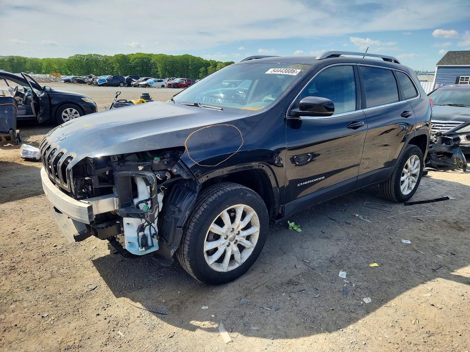 54443886 :رقم المزاد ، 1C4PJMDS0EW210777 vin ، 2014 Jeep Cherokee مزاد بيع