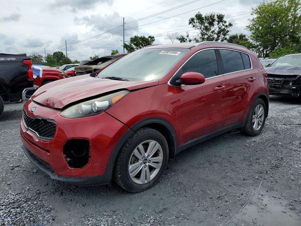 2018 Kia Sportage მანქანა იყიდება აუქციონზე, vin: KNDPM3AC8J7487020, აუქციონის ნომერი: 53981846