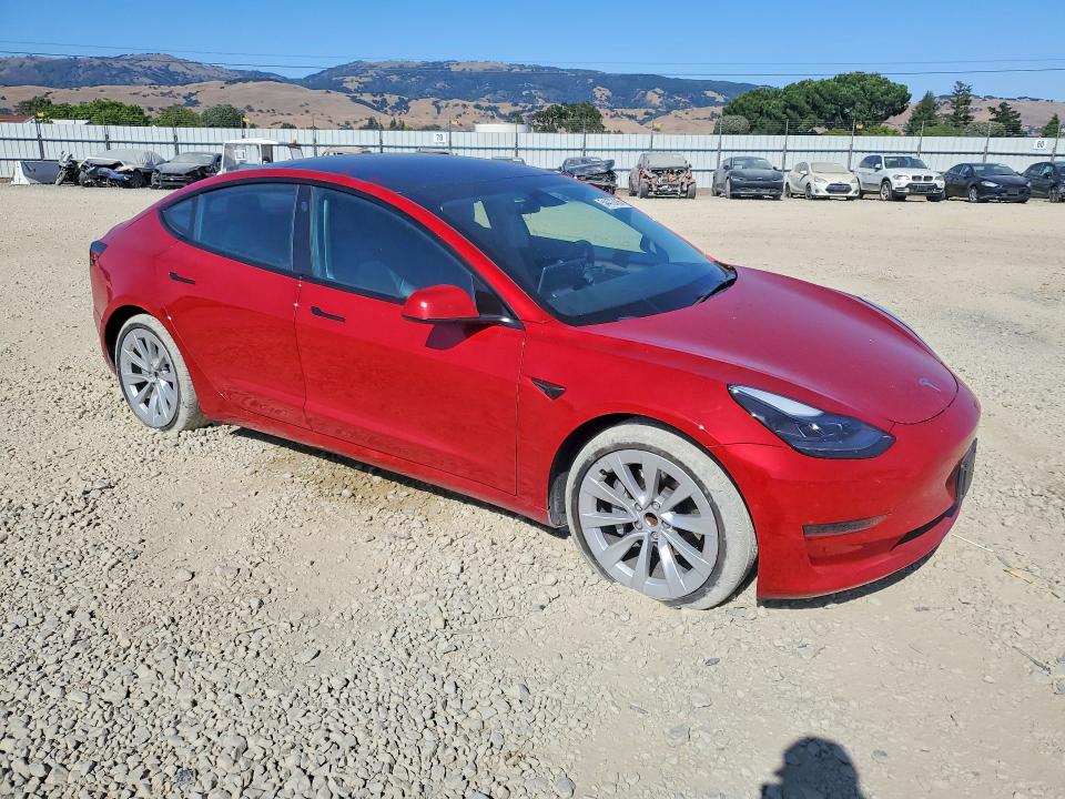2021 Tesla Model 3 მანქანა იყიდება აუქციონზე, vin: 5YJ3E1EA4MF099984, აუქციონის ნომერი: 54472426
