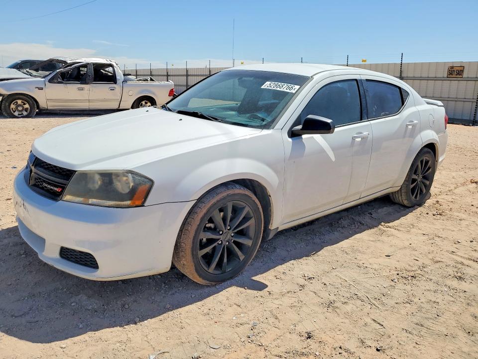 52868766 :رقم المزاد ، 1C3CDZAG8EN139485 vin ، 2014 Dodge Avenger مزاد بيع