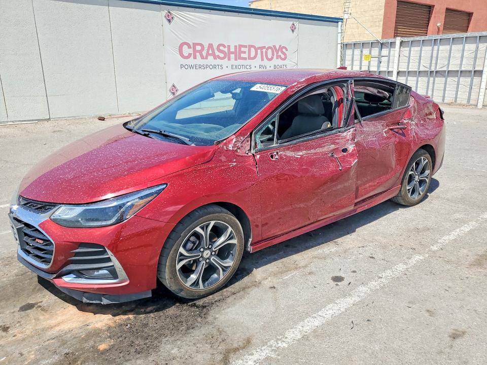 2019 Chevrolet Cruze მანქანა იყიდება აუქციონზე, vin: 1G1BE5SM4K7140451, აუქციონის ნომერი: 54055516