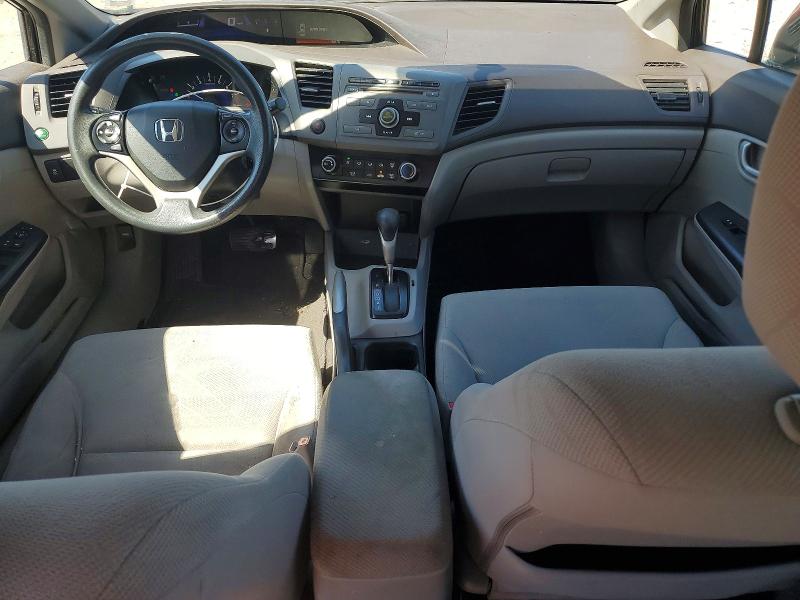 52774256 :رقم المزاد ، 19XFB2F51CE010292 vin ، 2012 Honda Civic مزاد بيع