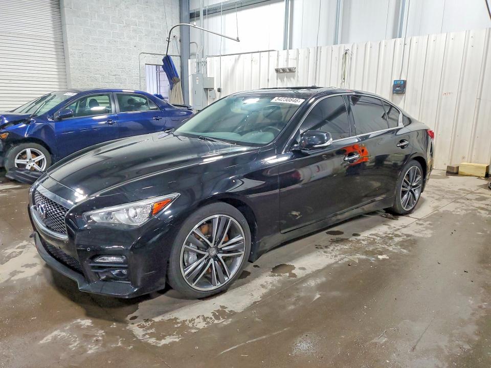 2015 Infiniti Q50 Hybrid მანქანა იყიდება აუქციონზე, vin: JN1AV7AR0FM850727, აუქციონის ნომერი: 54230846