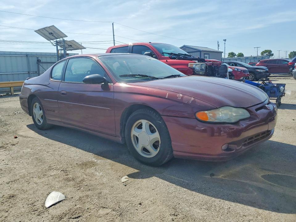 Aukcja sprzedaży 2002 Chevrolet Monte Carlo, vin: 2G1WX15K829192422, numer aukcji: 55321826