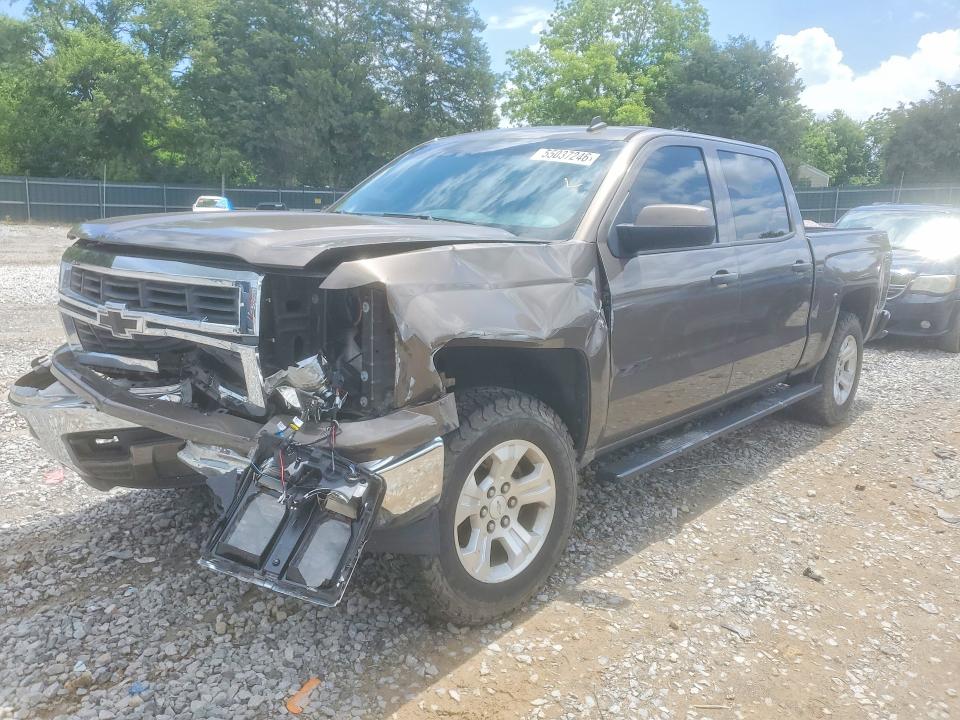 2014 Chevrolet Silverado მანქანა იყიდება აუქციონზე, vin: 3GCUKREC5EG154757, აუქციონის ნომერი: 55037246