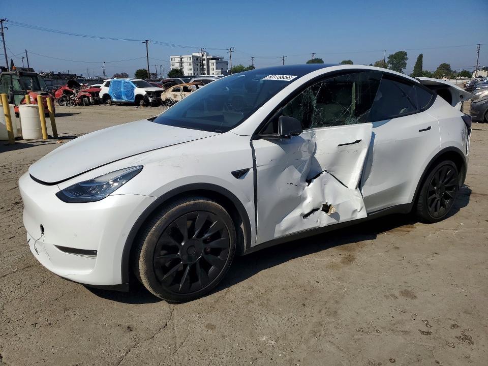 Продаж на аукціоні авто 2021 Tesla Model Y, vin: 5YJYGDEE5MF267801, номер лоту: 53119956