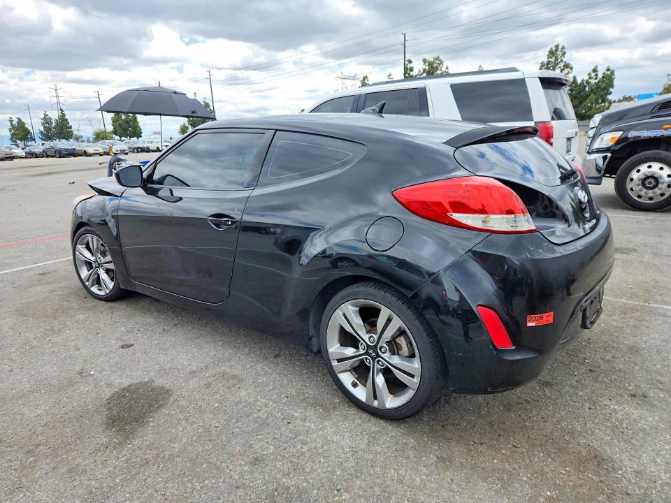 2012 Hyundai Veloster მანქანა იყიდება აუქციონზე, vin: KMHTC6AD4CU080291, აუქციონის ნომერი: 55442406