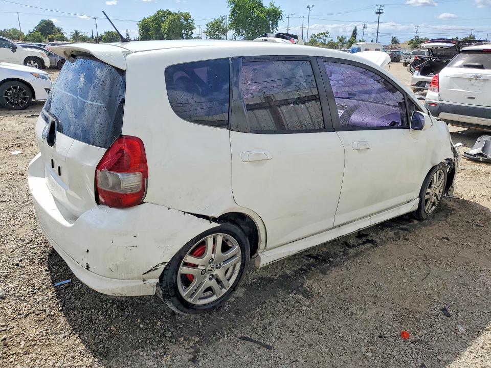 55057766 :رقم المزاد ، JHMGD38627S030367 vin ، 2007 Honda Fit مزاد بيع