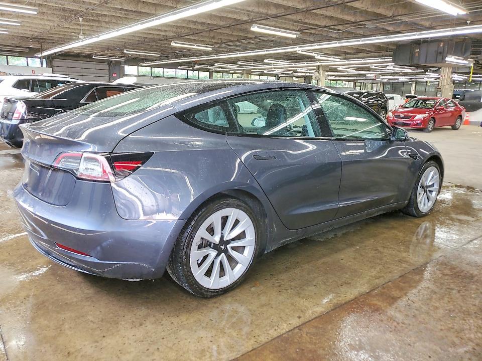 2022 Tesla Model 3 მანქანა იყიდება აუქციონზე, vin: 5YJ3E1EA7NF188093, აუქციონის ნომერი: 54643916