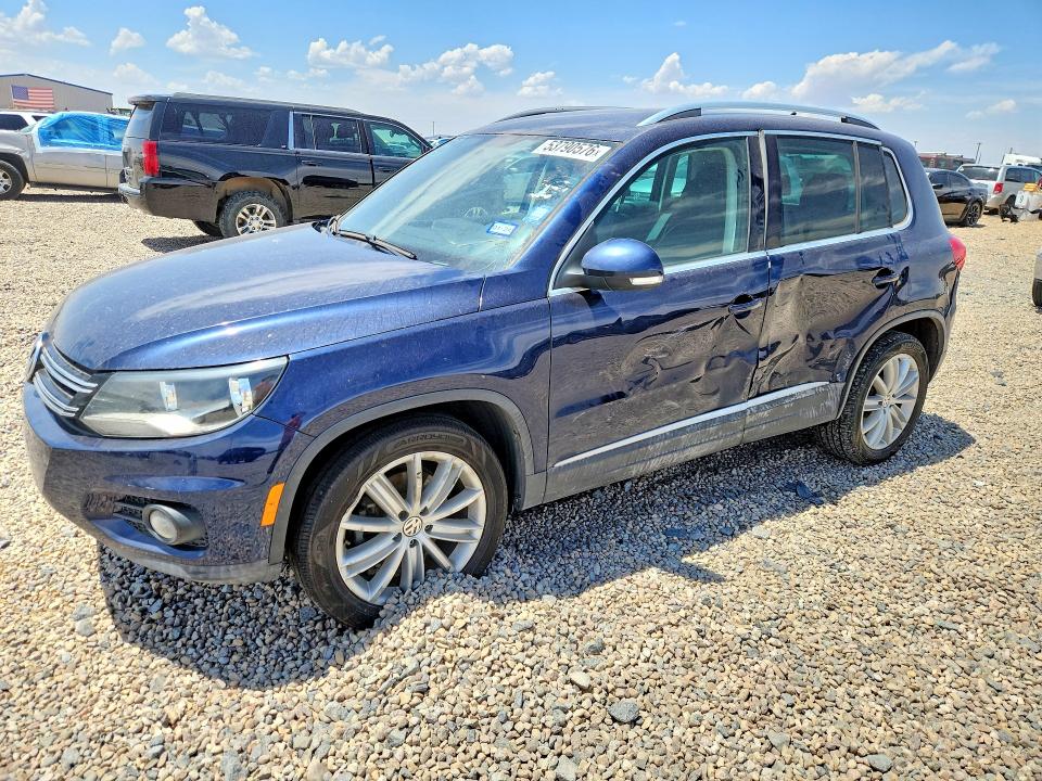 Auction sale of the 2013 Volkswagen Tiguan, vin: WVGAV3AX4DW608184, lot number: 53790576