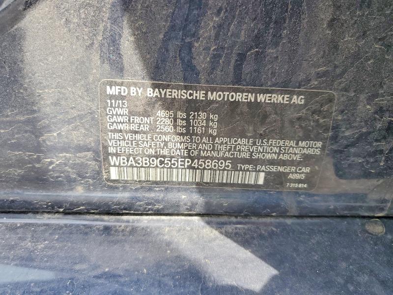 Продажа на аукционе авто 2014 Bmw 335, vin: WBA3B9C55EP458695, номер лота: 54664856